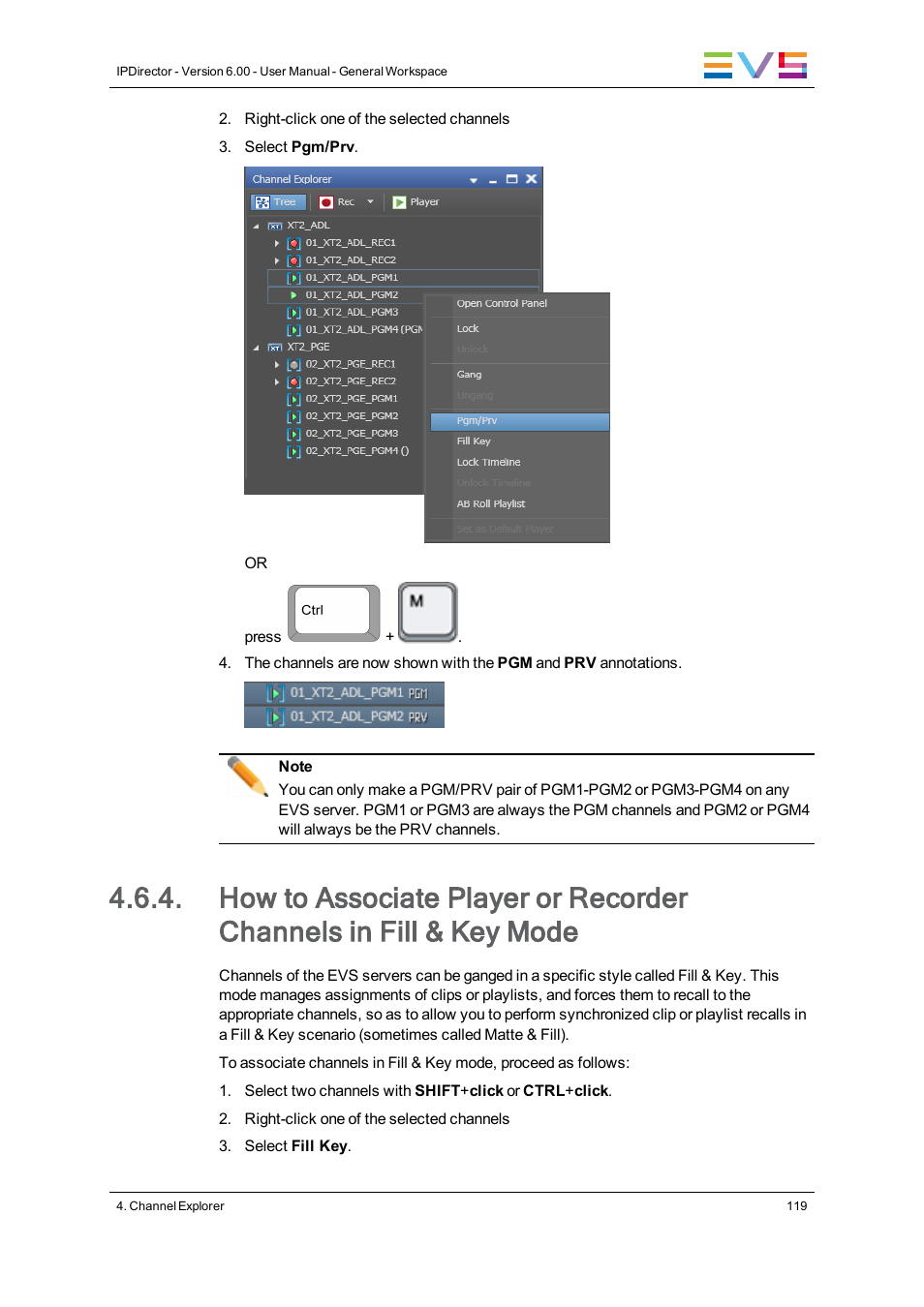 EVS IPDirector Version 6.0 - November 2012 Part 1 User's Manual User Manual | Page 129 / 140