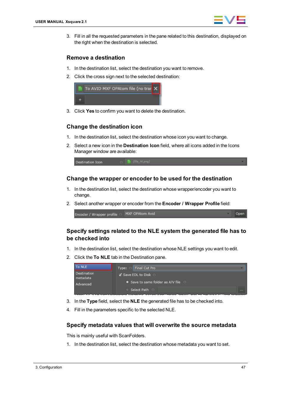 EVS Xsquare Version 2.1 User Manual User Manual | Page 53 / 69