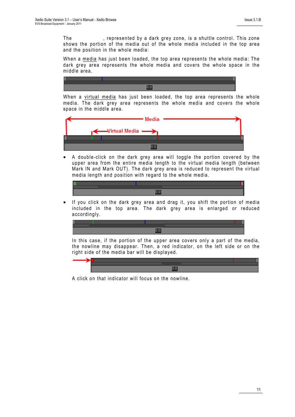EVS XEDIO Browse Version 3.1 - January 2011 User Manual User Manual | Page 16 / 38