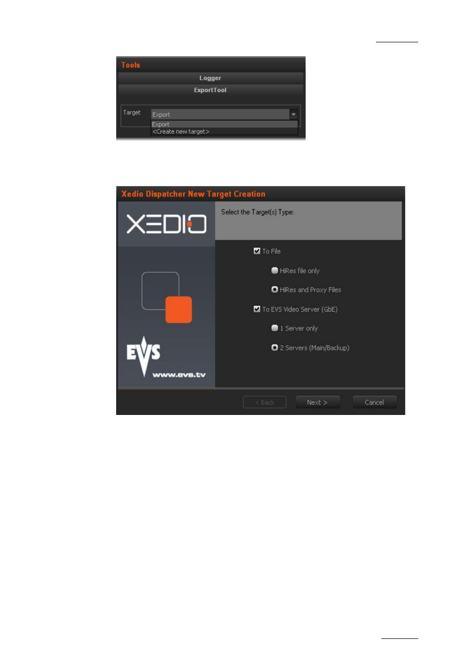 EVS Xedio Dispatcher Version 4.00 - July 2011 User Manual User Manual | Page 17 / 97