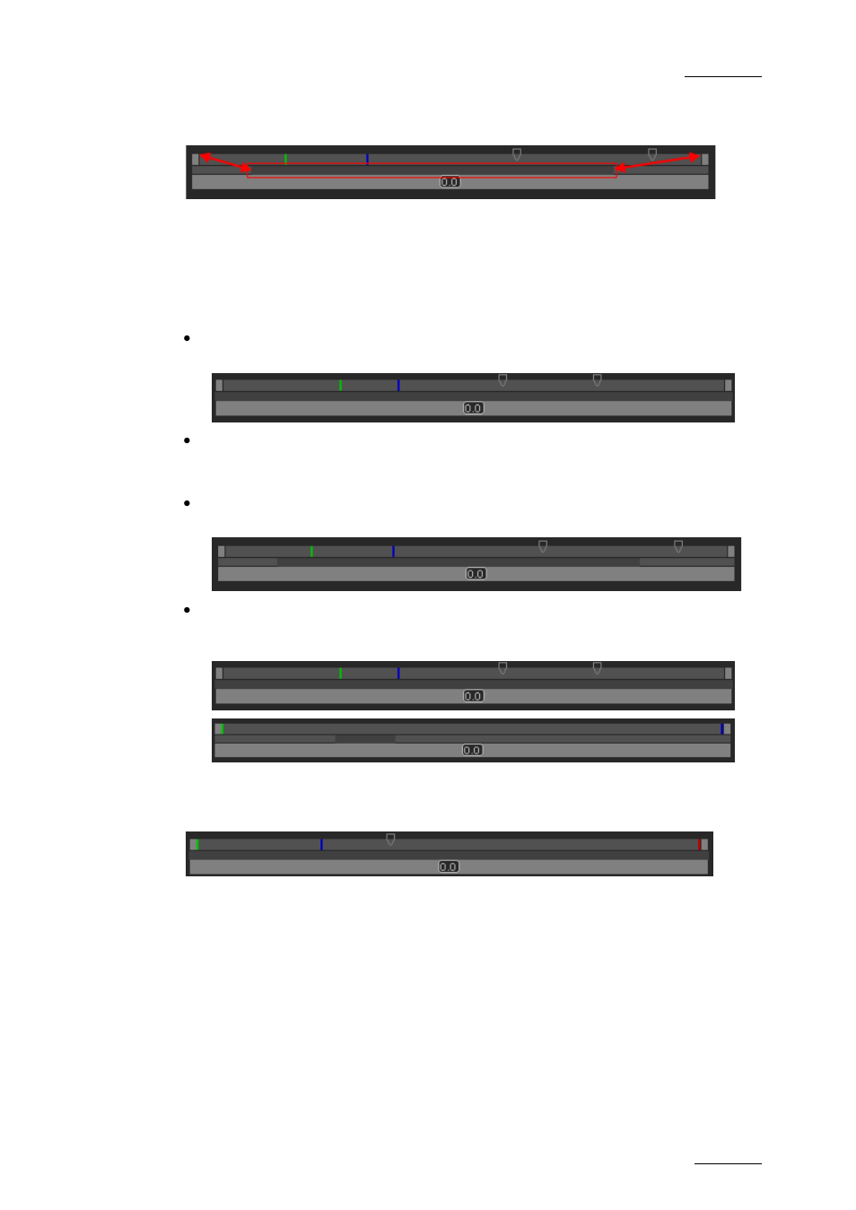 Media bar, Nowline, mark in and mark out, Display | EVS Xedio Dispatcher Version 4.00 - July 2011 User Manual User Manual | Page 57 / 97