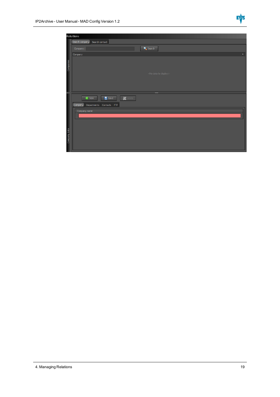 EVS IP2Archive MAD Config Version 1.2 - October 2012 User Manual User Manual | Page 24 / 48