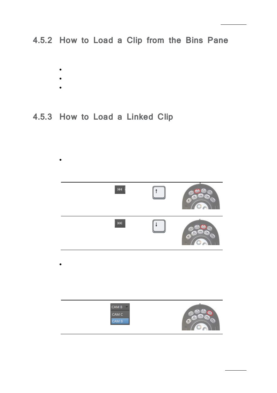 2 how to load a clip from the bins pane, 3 how to load a linked clip, How to load a clip from the bins pane | How to load a linked clip, 3 ‘how to load a linked clip | EVS IPBrowse Version 6.0 - November 2012 User's Manual User Manual | Page 55 / 90