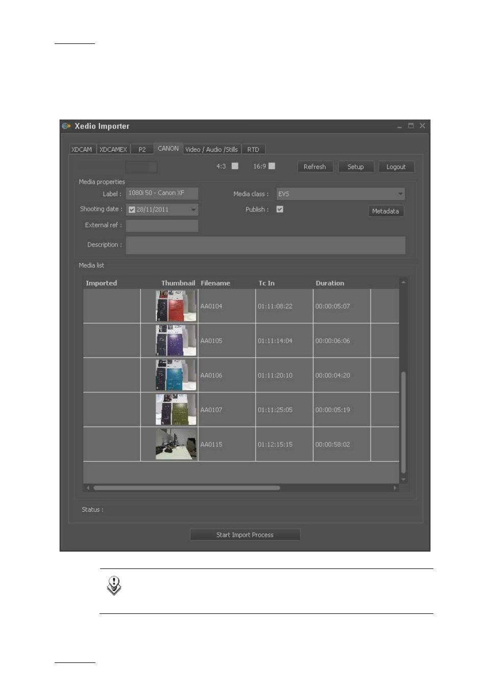 2 purpose, Purpose, Urpose | EVS XEDIO Importer Version 4.2 - June 2012 User Manual User Manual | Page 10 / 38