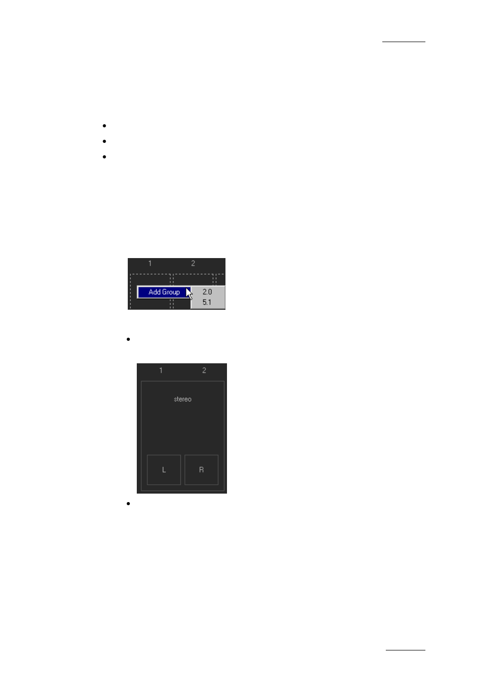 How to define audio channel assignment | EVS XEDIO Importer Version 4.2 - June 2012 User Manual User Manual | Page 21 / 38