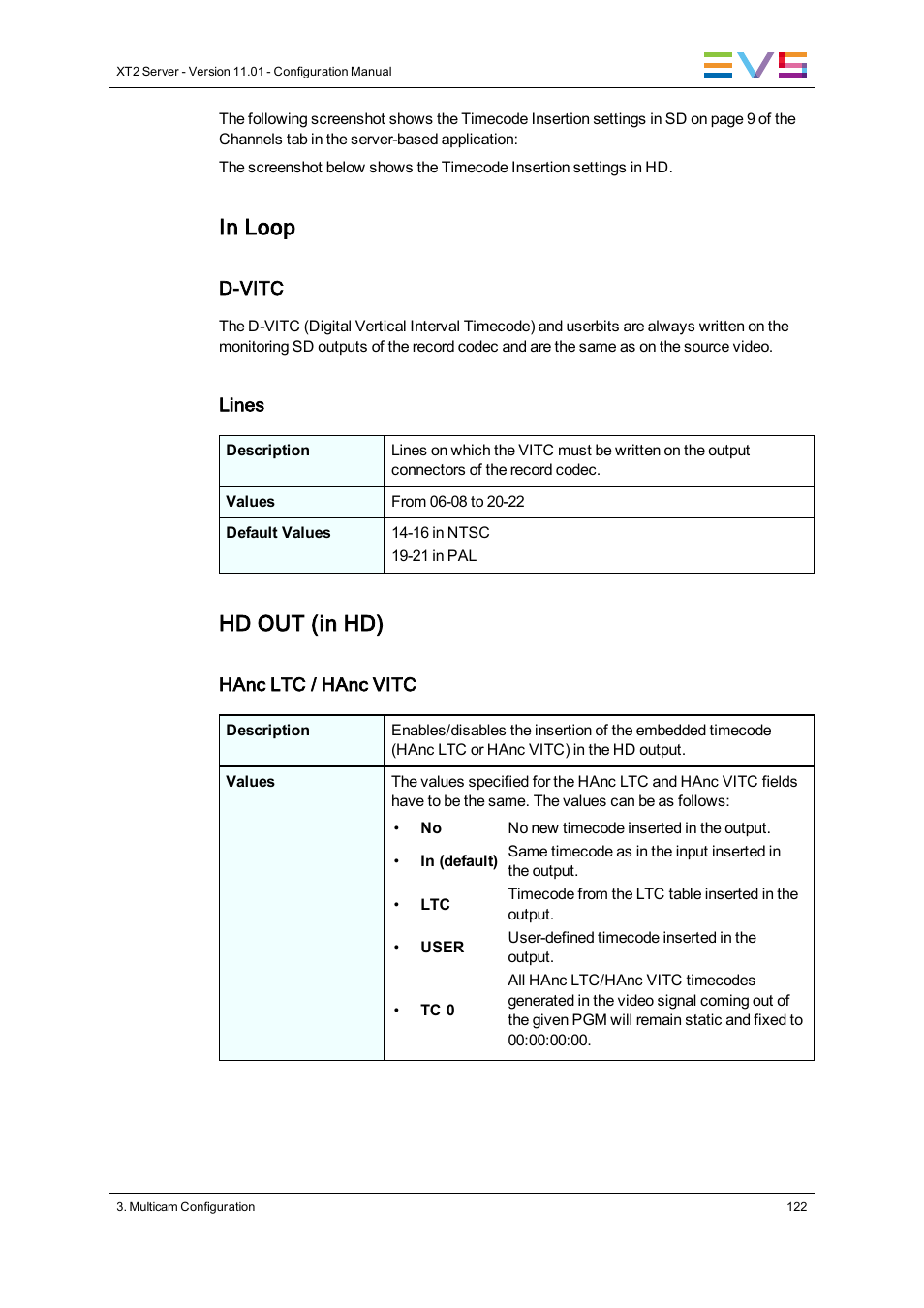 Hd out (in hd) | EVS XT2 Version 11.01 - November 2012 Configuration Manual User Manual | Page 132 / 226