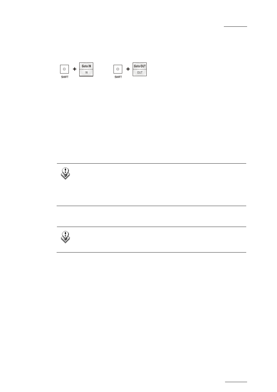 18 goto in / goto out, 19 loop, 20 return | Goto in / goto out, Loop, Return, 18 goto, Goto, 21 page | EVS MulticamLSM Version 10.04 - January 2011 Operating Manual User Manual | Page 29 / 201