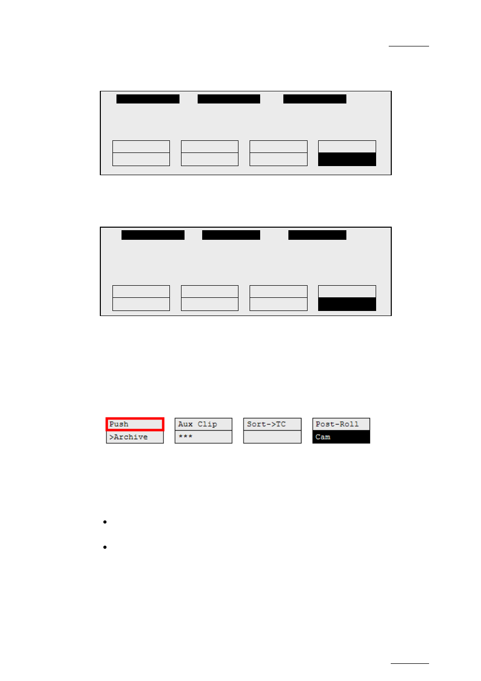 Push, Introduction, Principle | EVS MulticamLSM Version 10.04 - January 2011 Operating Manual User Manual | Page 57 / 201