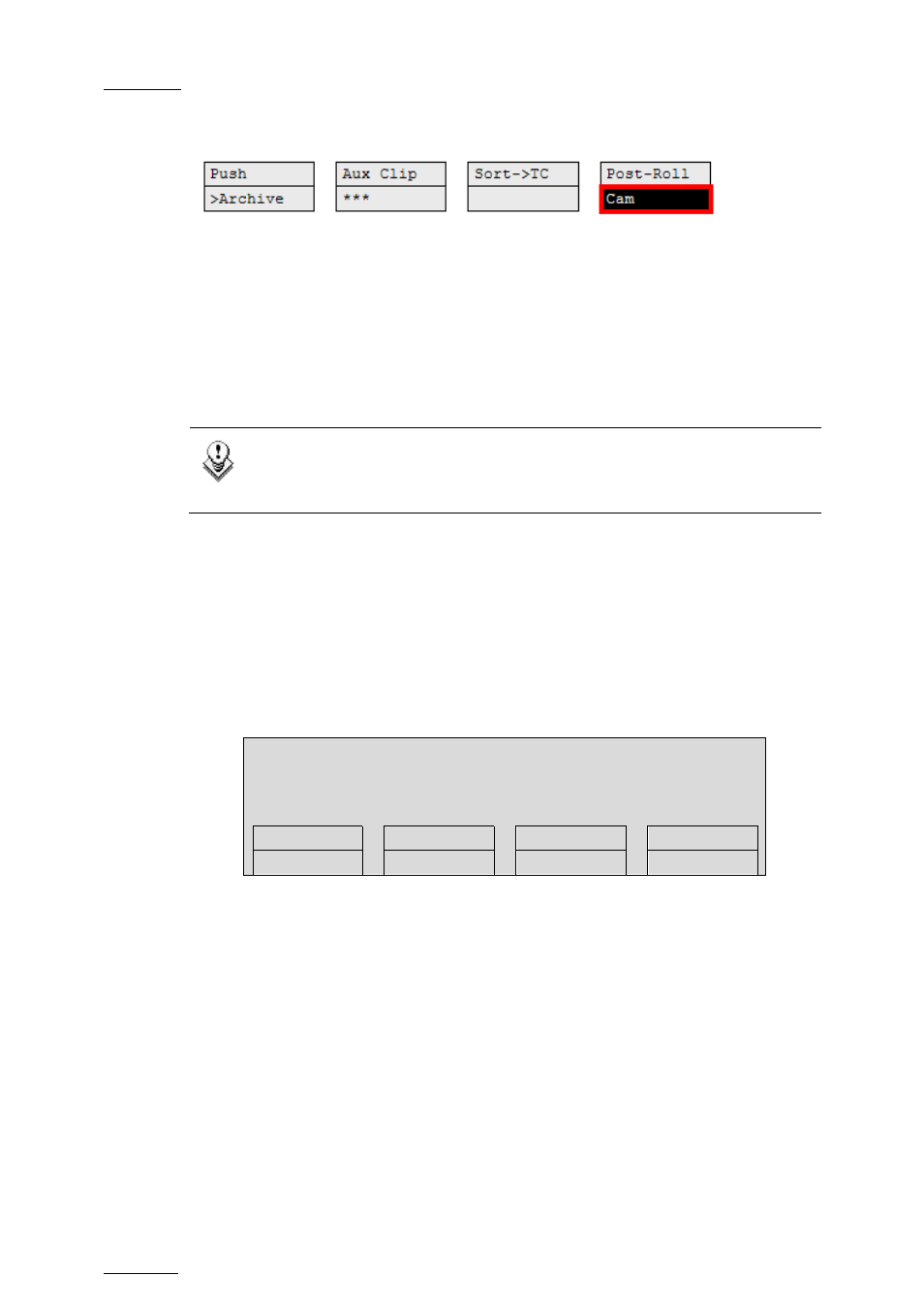 Clip/cam, 9 how to search for clips by timecode, Procedure | How to search for clips by timecode, 9 ‘how to search for clips by timecode, E 50, Ow to, Earch for, Lips by, Imecode | EVS MulticamLSM Version 10.04 - January 2011 Operating Manual User Manual | Page 60 / 201