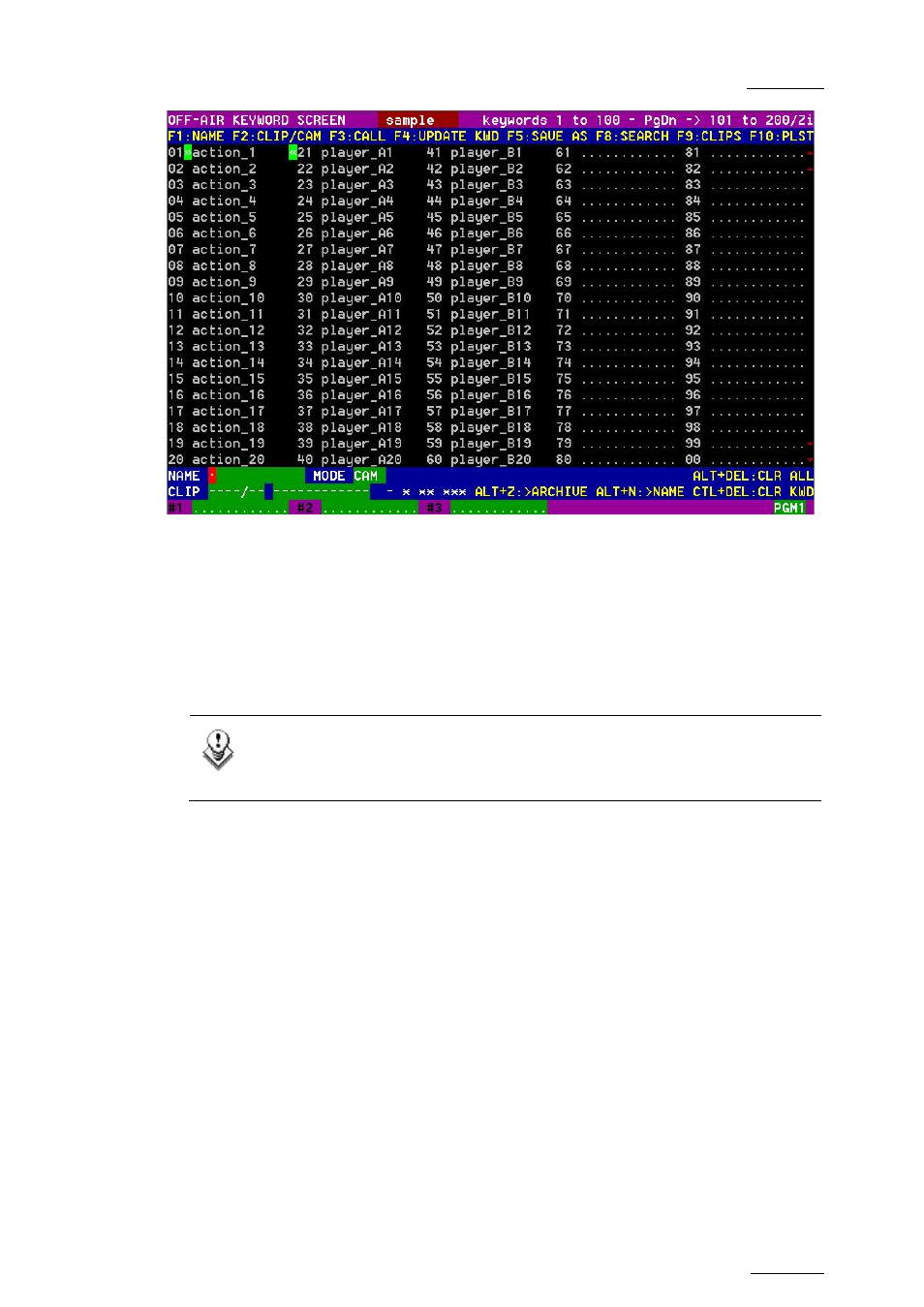 EVS MulticamLSM Version 10.04 - January 2011 Operating Manual User Manual | Page 85 / 201