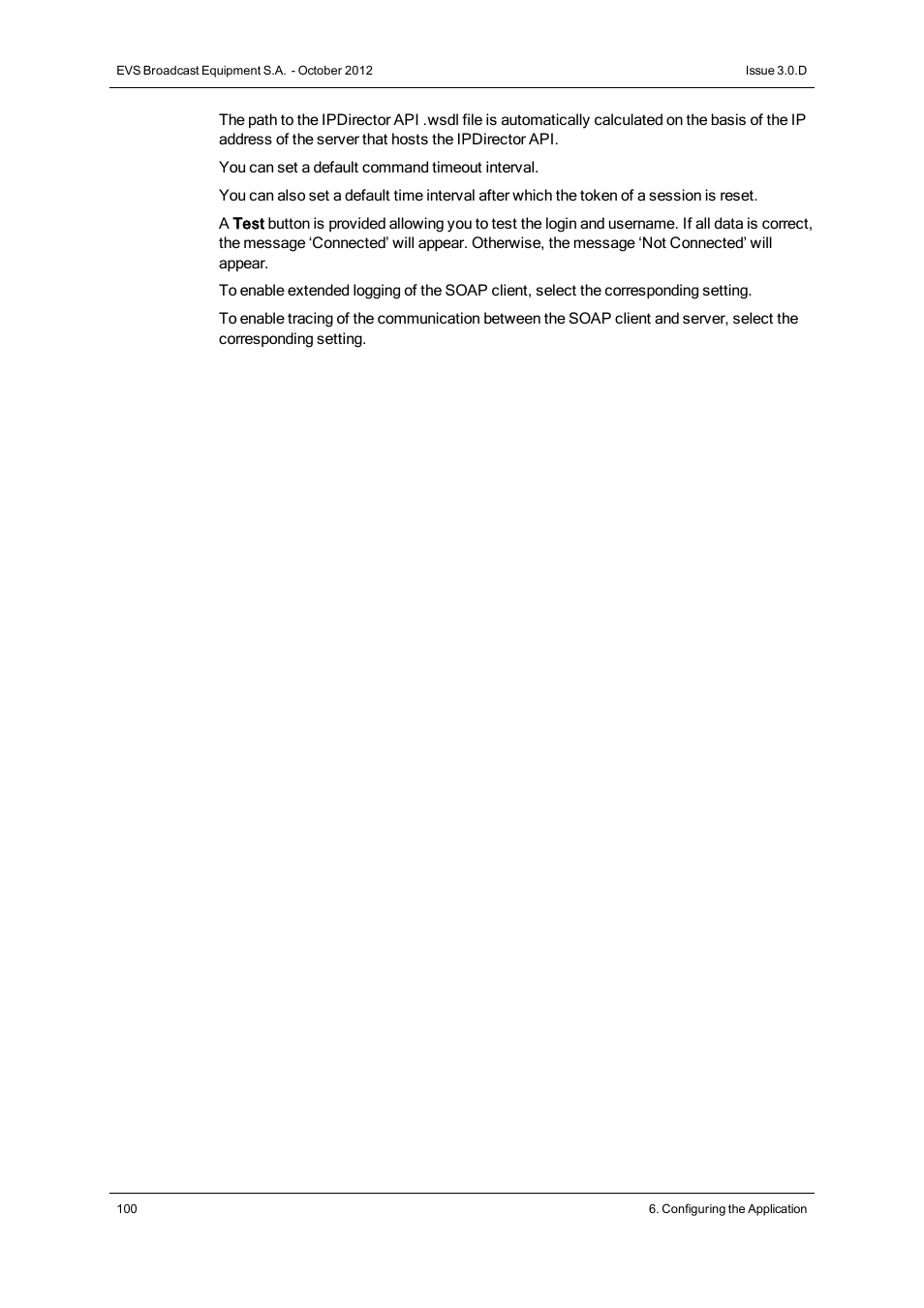 EVS IP2Archive Deep Archive Manager Version 3.0 - October 2012 User Manual User Manual | Page 107 / 111
