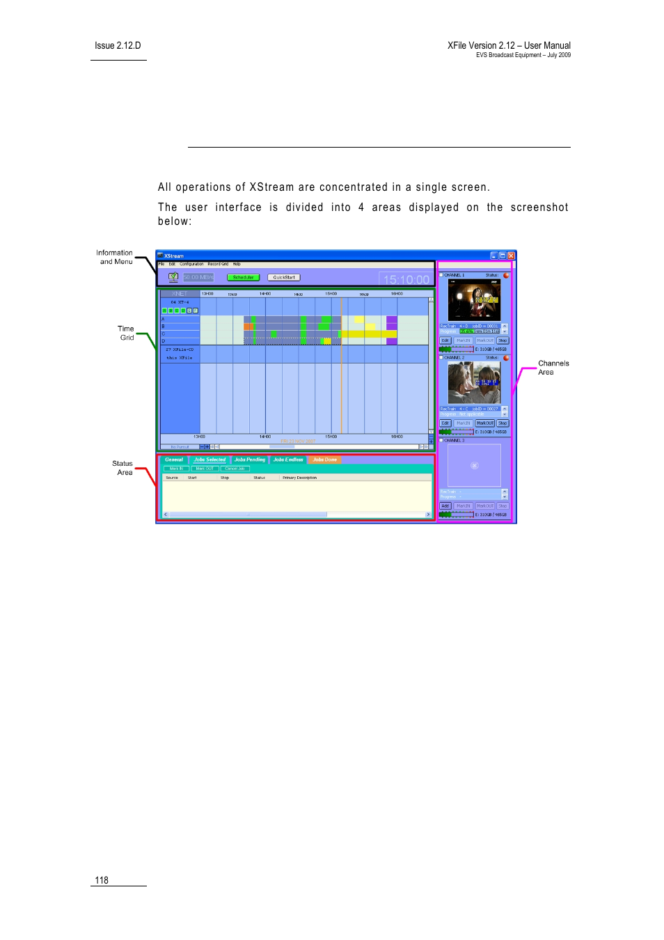 Xstream | EVS Xfile Version 2.12 - July 2009 User Manual User Manual | Page 119 / 191