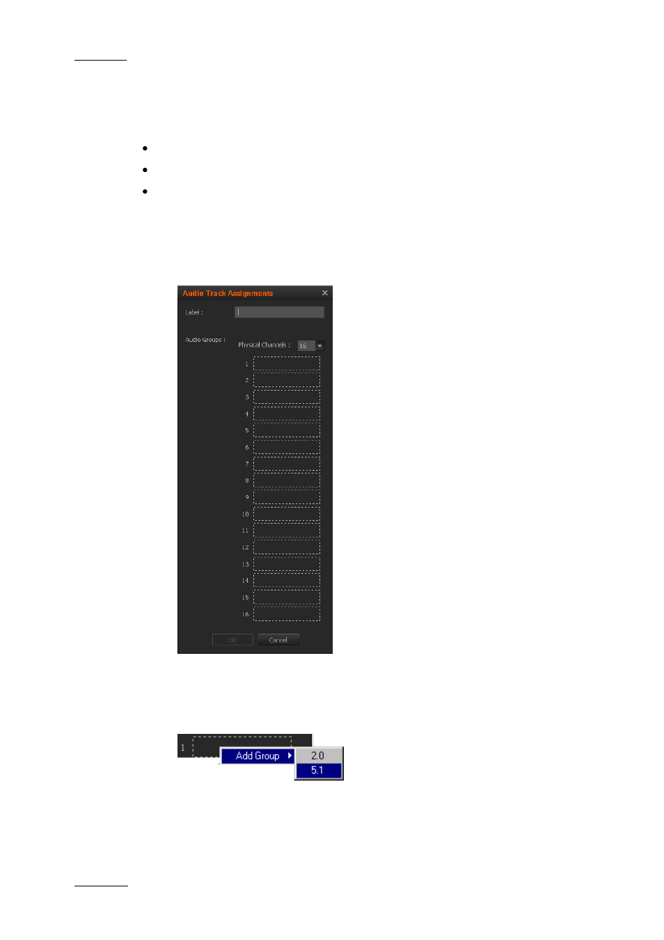 How to define new default audio channel assignment, How to, Define new default audio channel assignment | How to define new default audio, Channel assignment, N ‘how to define new default audio | EVS XEDIO Manager Version 4.1 - December 2011 User Manual User Manual | Page 82 / 138
