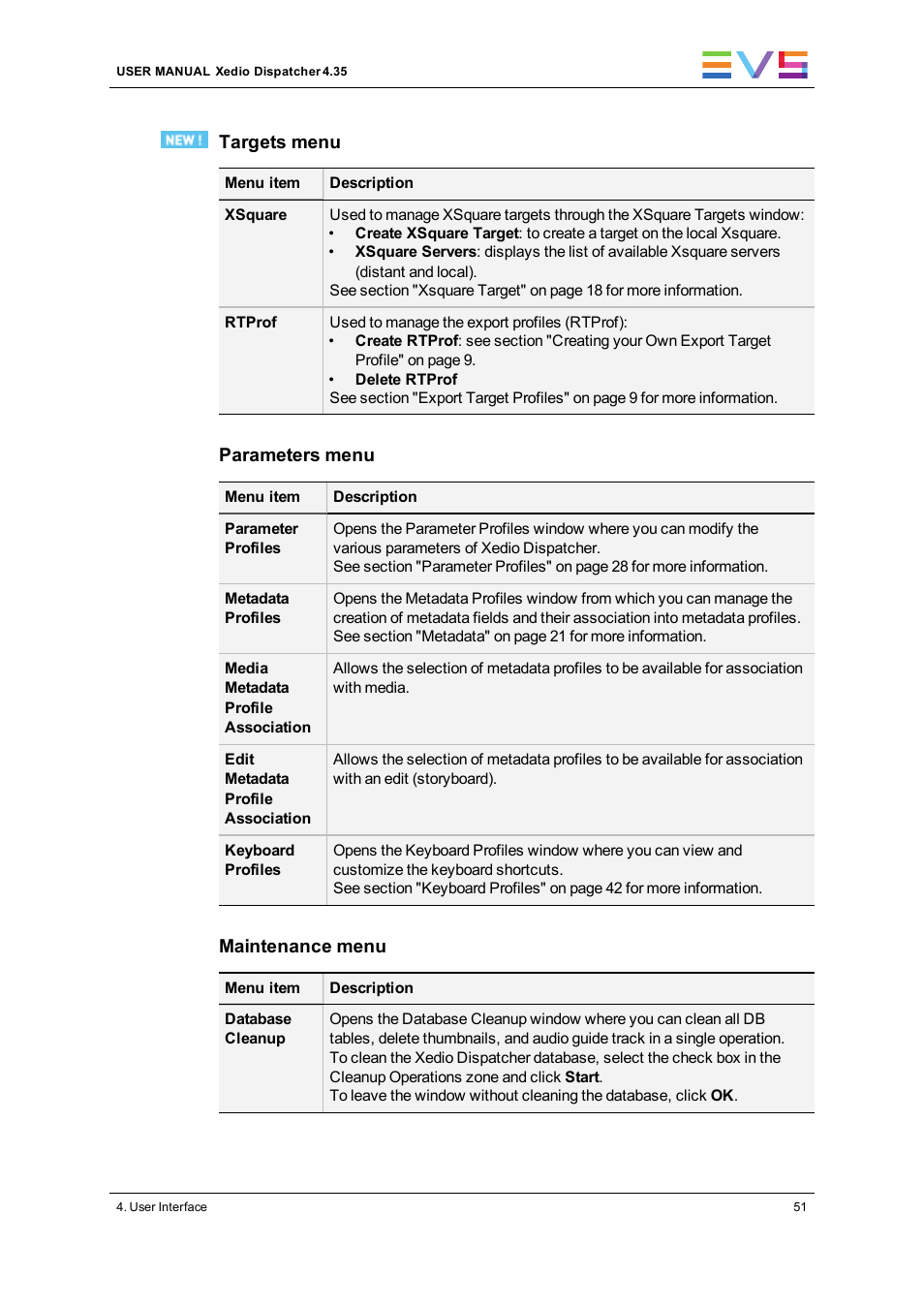 EVS Xedio Dispatcher Version 4.35 - October 2013 User Manual User Manual | Page 61 / 136