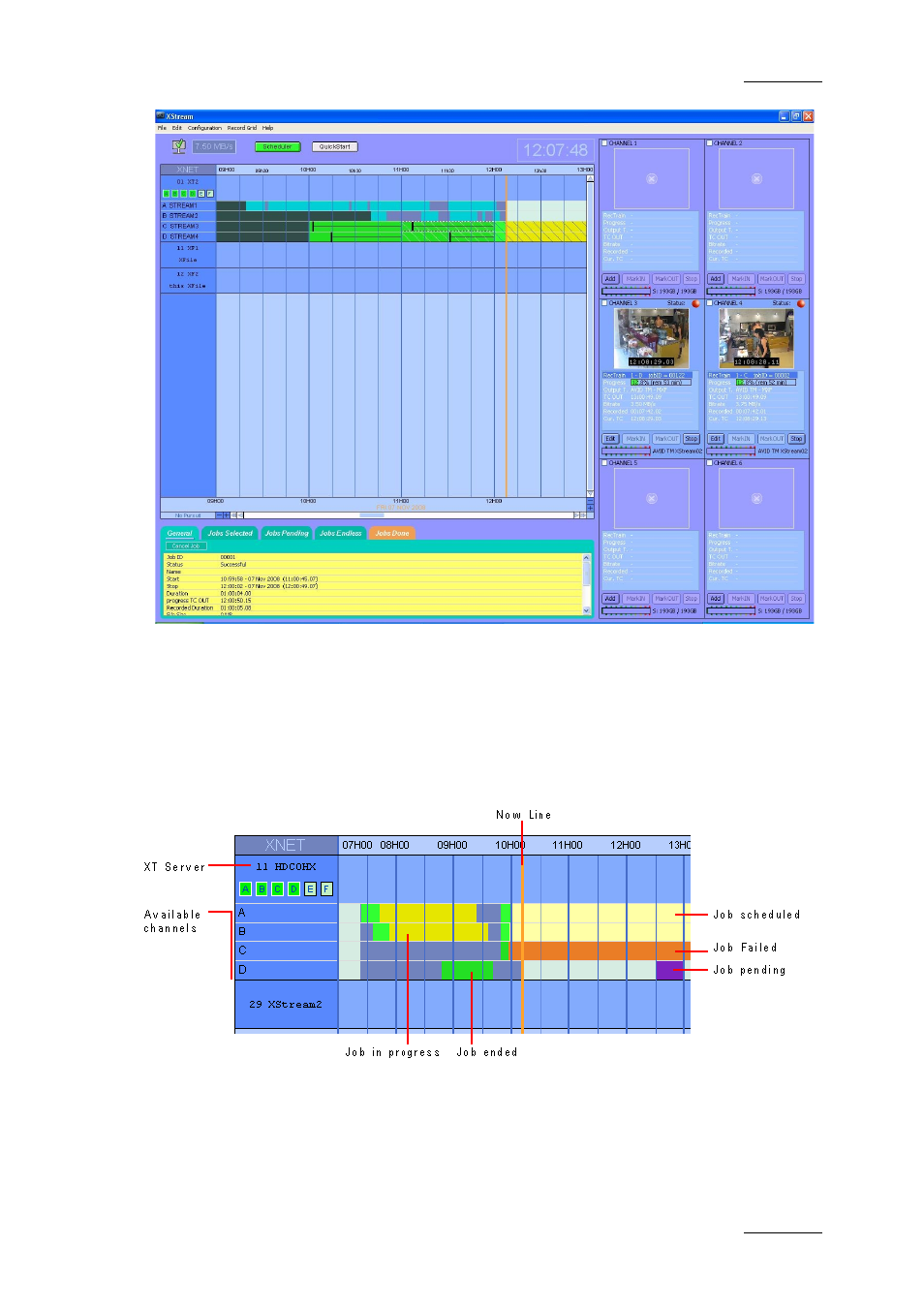 Scheduler mode | EVS Xfile Version 2.16 - November 2011 User Manual User Manual | Page 127 / 192