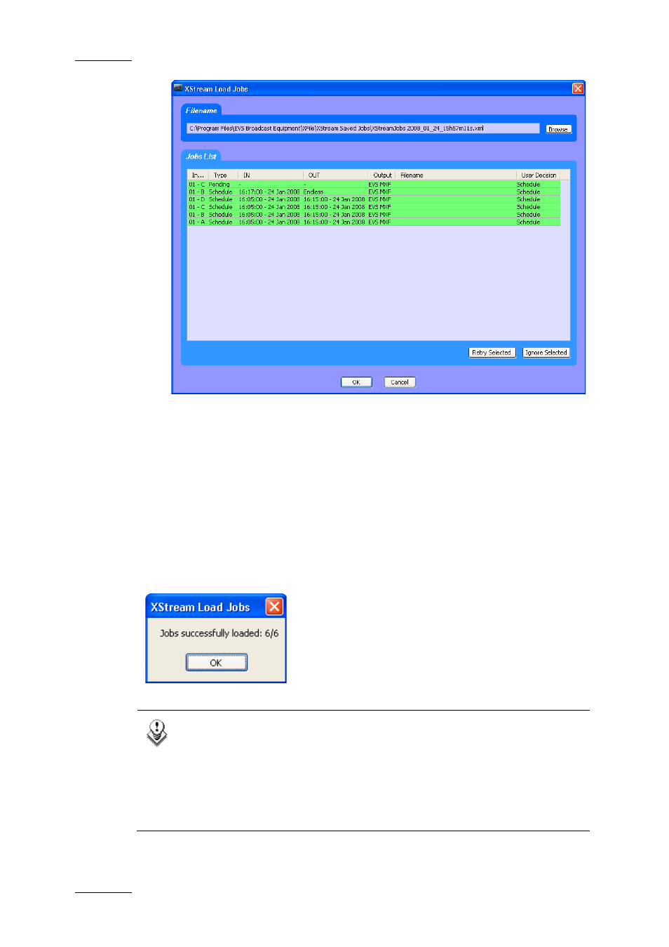 EVS Xfile Version 2.16 - November 2011 User Manual User Manual | Page 142 / 192