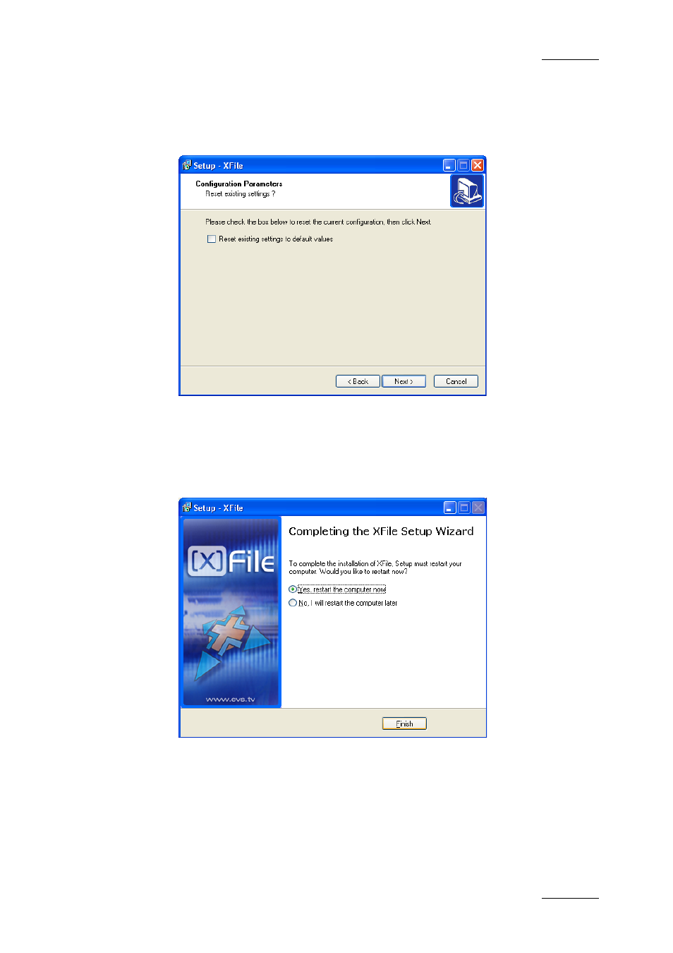 EVS Xfile Version 2.16 - November 2011 User Manual User Manual | Page 15 / 192