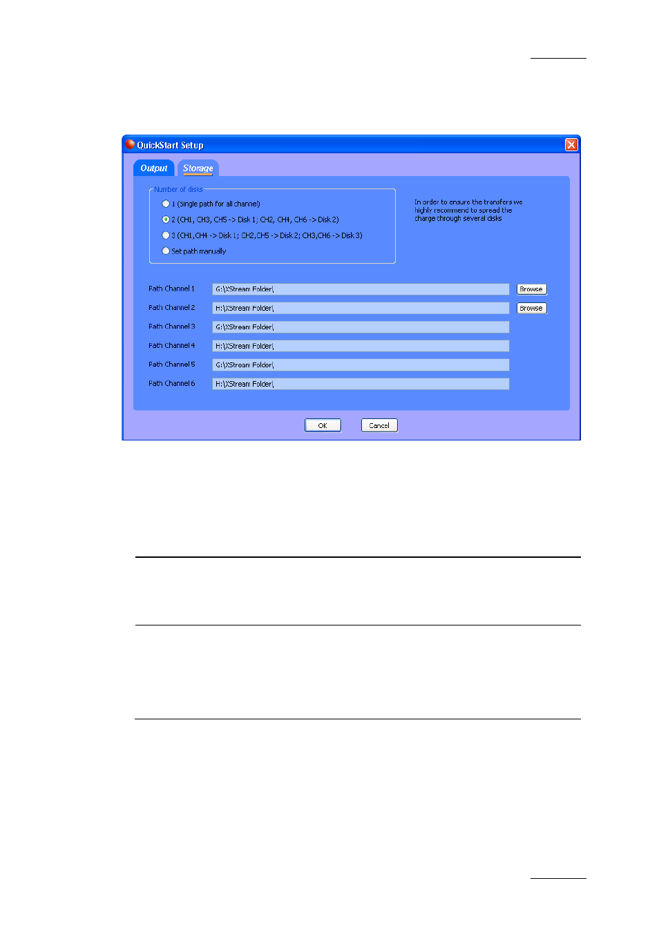5 storage tab, Storage tab, Torage | EVS Xfile Version 2.16 - November 2011 User Manual User Manual | Page 161 / 192