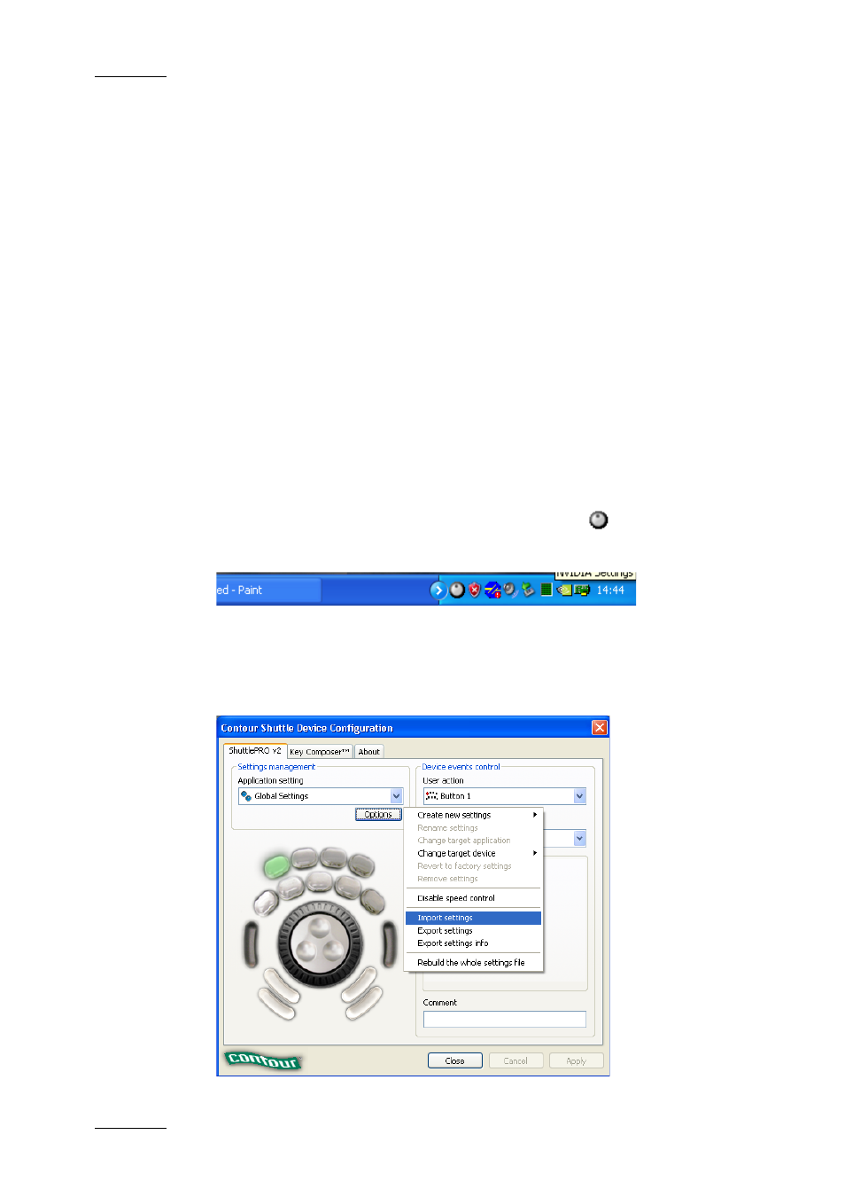2 shuttlepro use in edit clip module, 1 shuttlepro installation and configuration, Shuttlepro use in edit clip module | Shuttlepro installation and configuration, Huttle, Nstallation and, Onfiguration | EVS Xfile Version 2.16 - November 2011 User Manual User Manual | Page 172 / 192