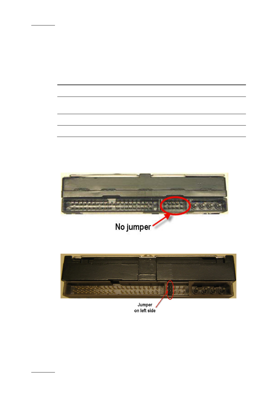 Western digital wd 2500 (250 gb), Maxtor and seagate hard disks, Hard disk configuration | EVS Xfile Version 2.16 - November 2011 User Manual User Manual | Page 188 / 192