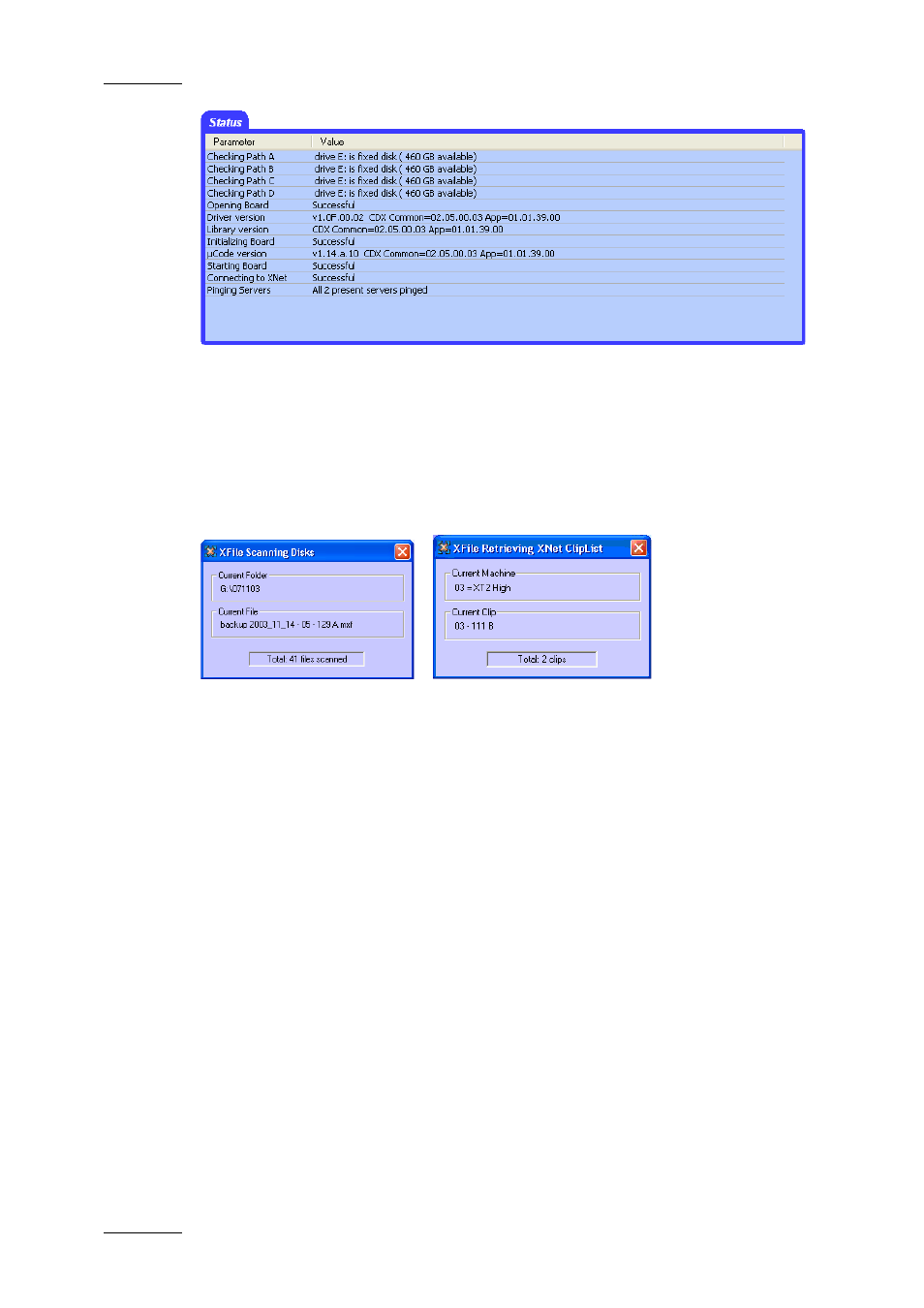 3 automatic processes at startup, Automatic processes at startup, Utomatic | Rocesses at, Tartup | EVS Xfile Version 2.16 - November 2011 User Manual User Manual | Page 24 / 192
