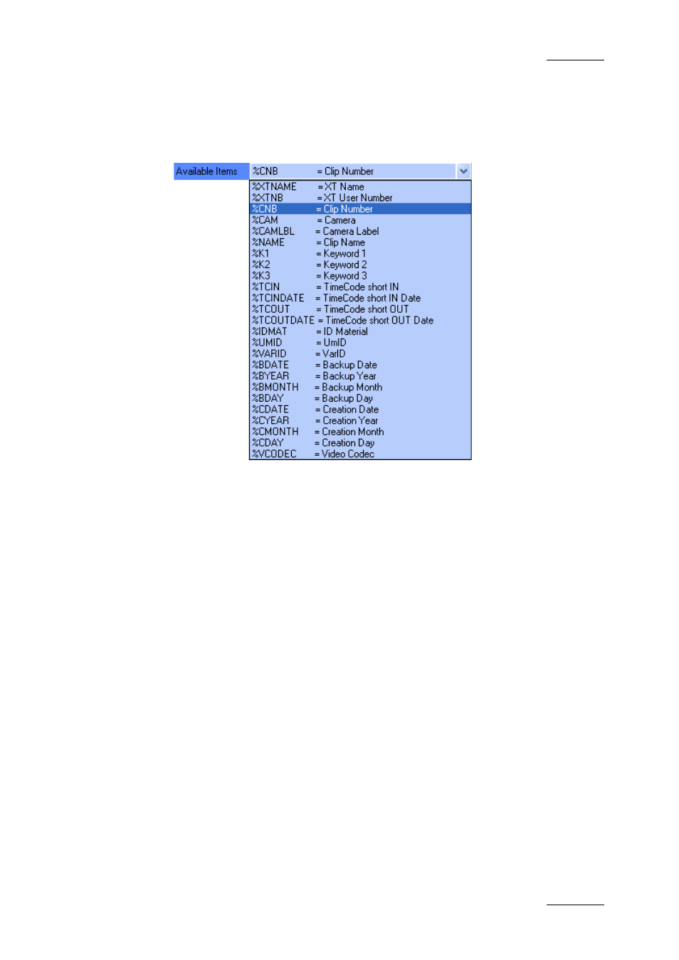 EVS Xfile Version 2.16 - November 2011 User Manual User Manual | Page 39 / 192