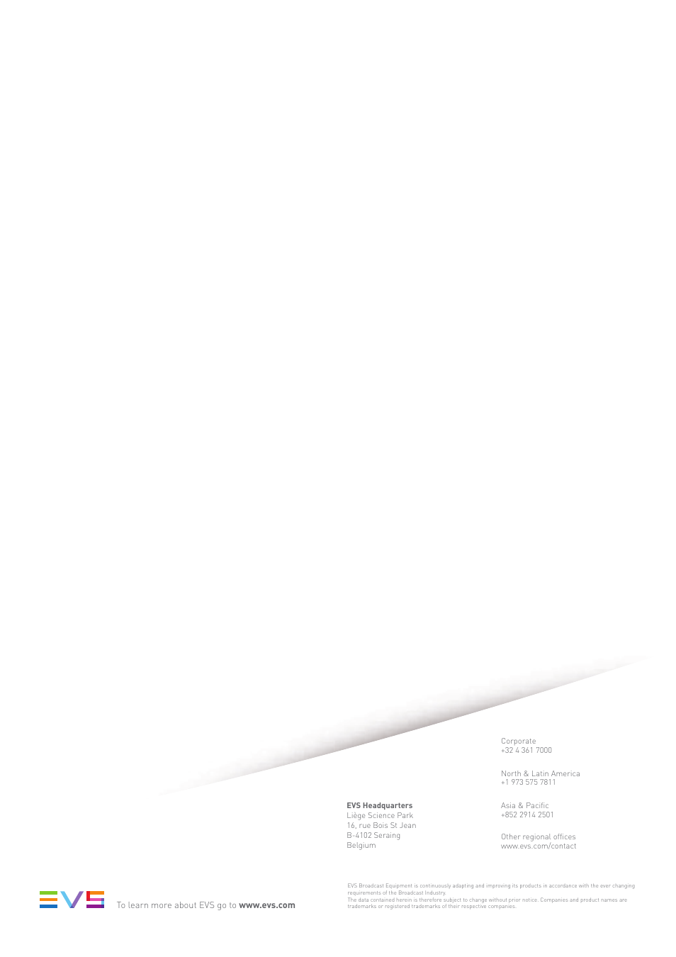 EVS IPDirector Version 6.2 - June 2013 AB ROLL PLAYLIST User Manual User Manual | Page 52 / 52