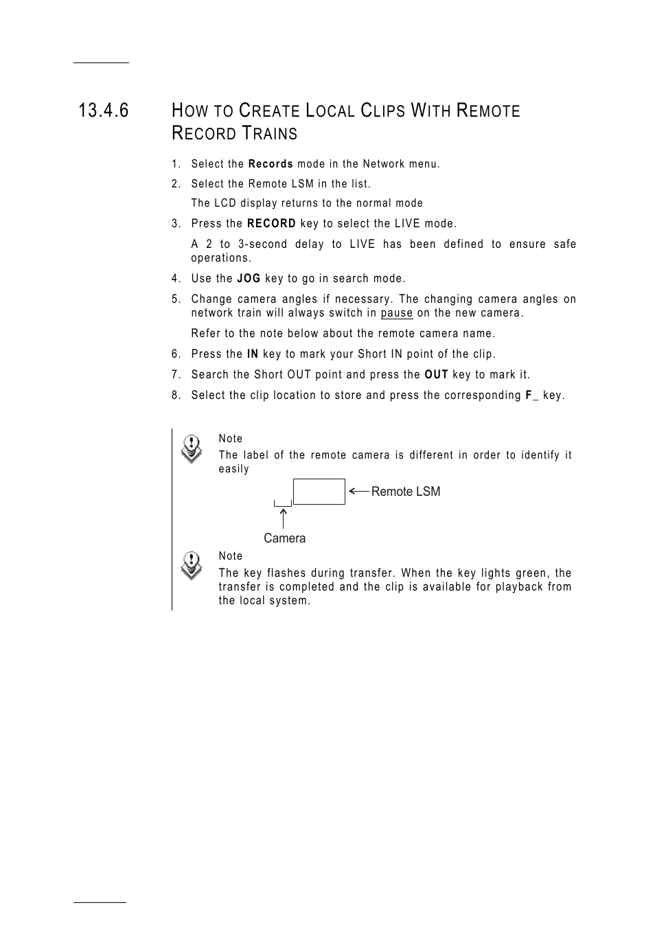 B/02 | EVS MulticamLSM Version 10.01 - July 2009 Operating Manual User Manual | Page 153 / 185