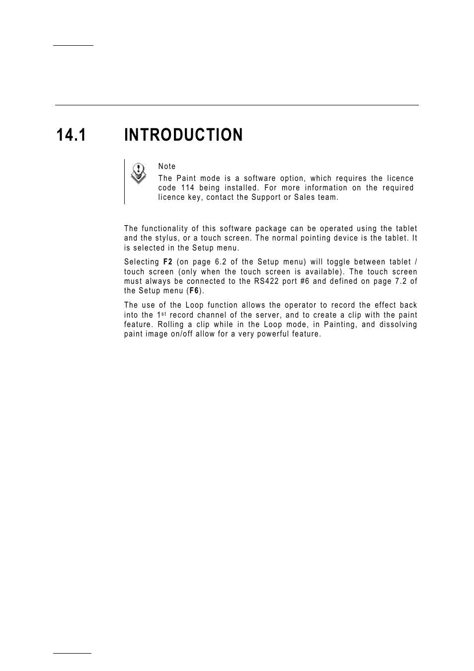Paint mode, 1 introduction | EVS MulticamLSM Version 10.01 - July 2009 Operating Manual User Manual | Page 155 / 185
