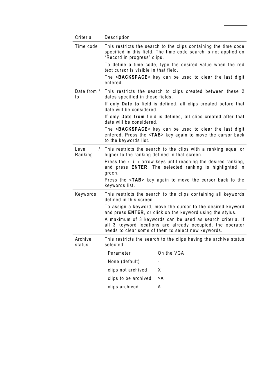 EVS MulticamLSM Version 10.01 - July 2009 Operating Manual User Manual | Page 86 / 185