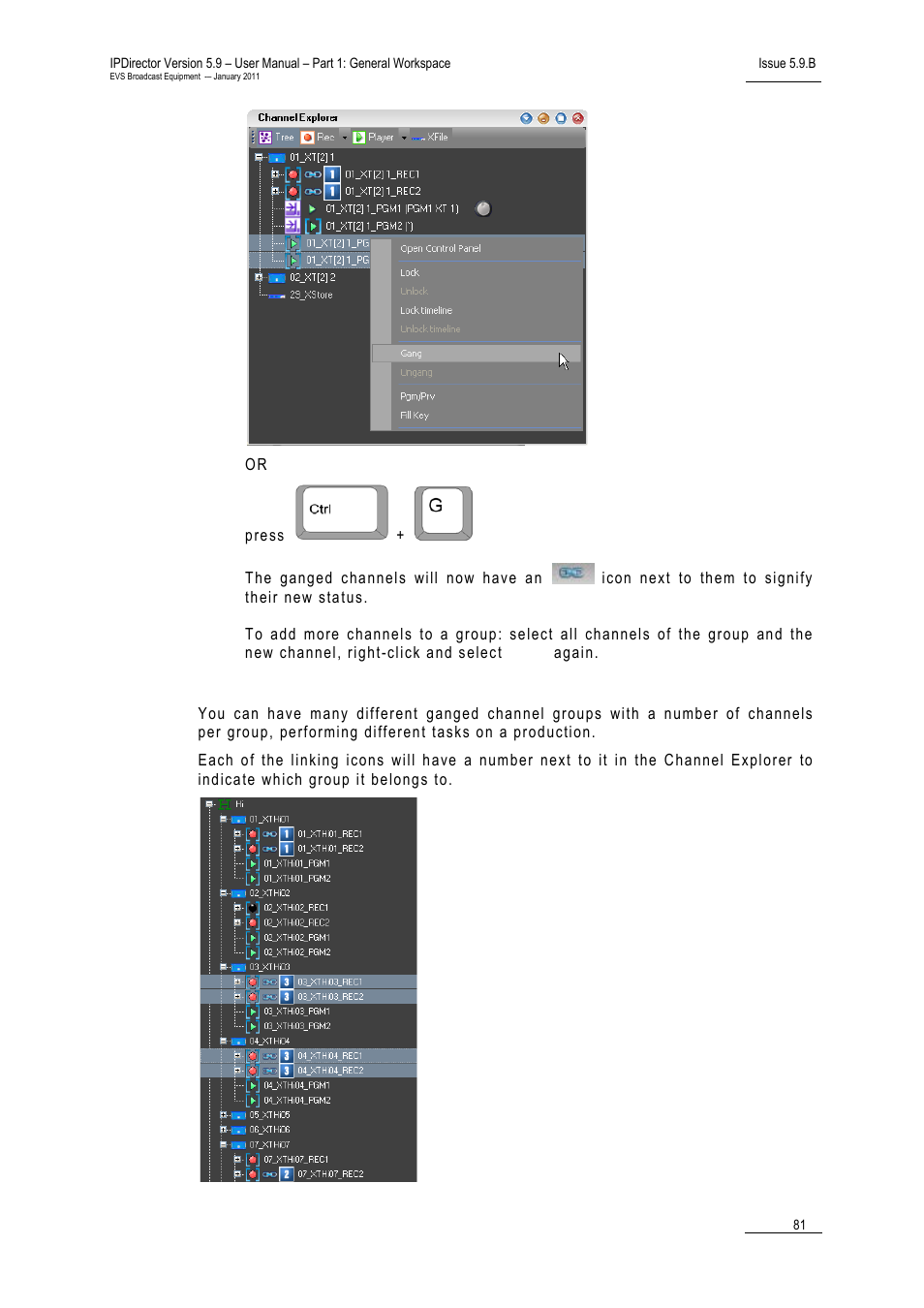 How to define the default player for ipdirector | EVS IPDirector Version 5.9 - January 2011 Part 1 User’s Manual User Manual | Page 92 / 131