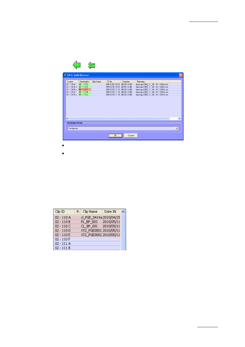 EVS Xfile Version 2.19 - November 2012 User Manual User Manual | Page 85 / 196