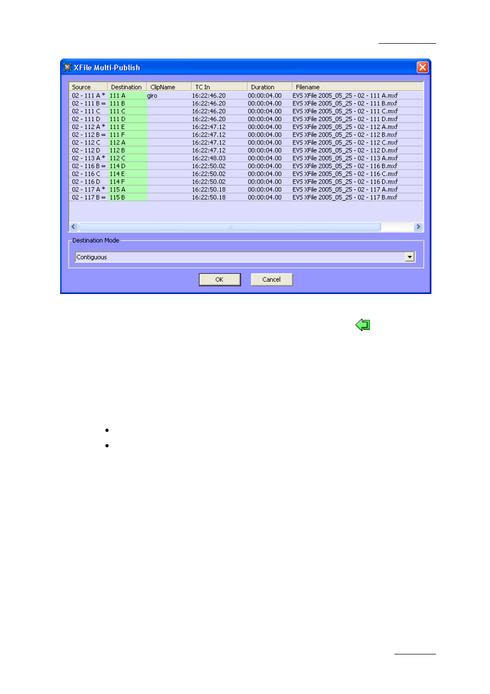 EVS Xfile Version 2.19 - November 2012 User Manual User Manual | Page 89 / 196