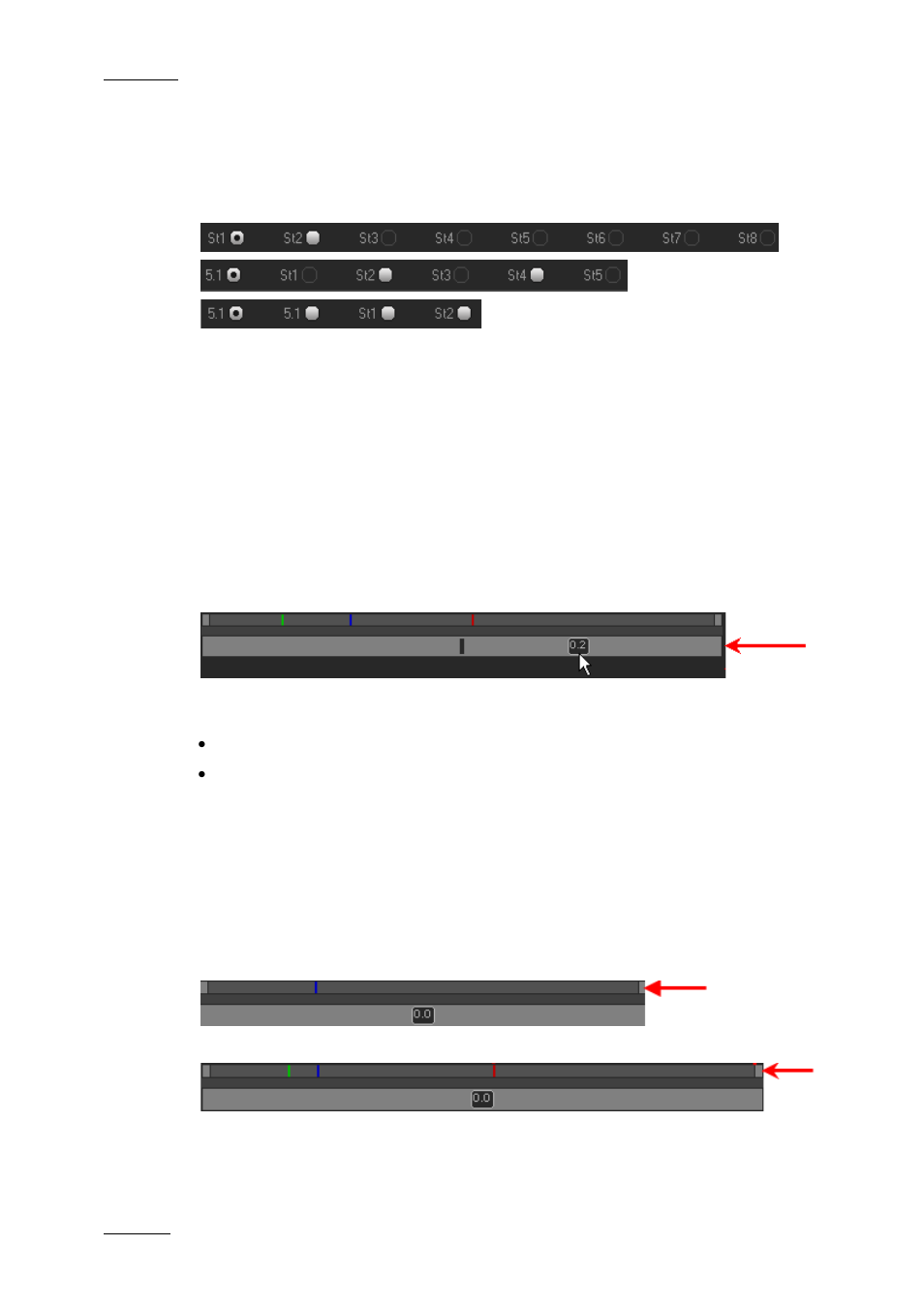 Audio controls for edit, 5 media bar and jog bar, Media bar | Media bar and jog bar, Edia, Ar and | EVS Xedio Approval Version 4.1 - December 2011 User Manual User Manual | Page 16 / 33