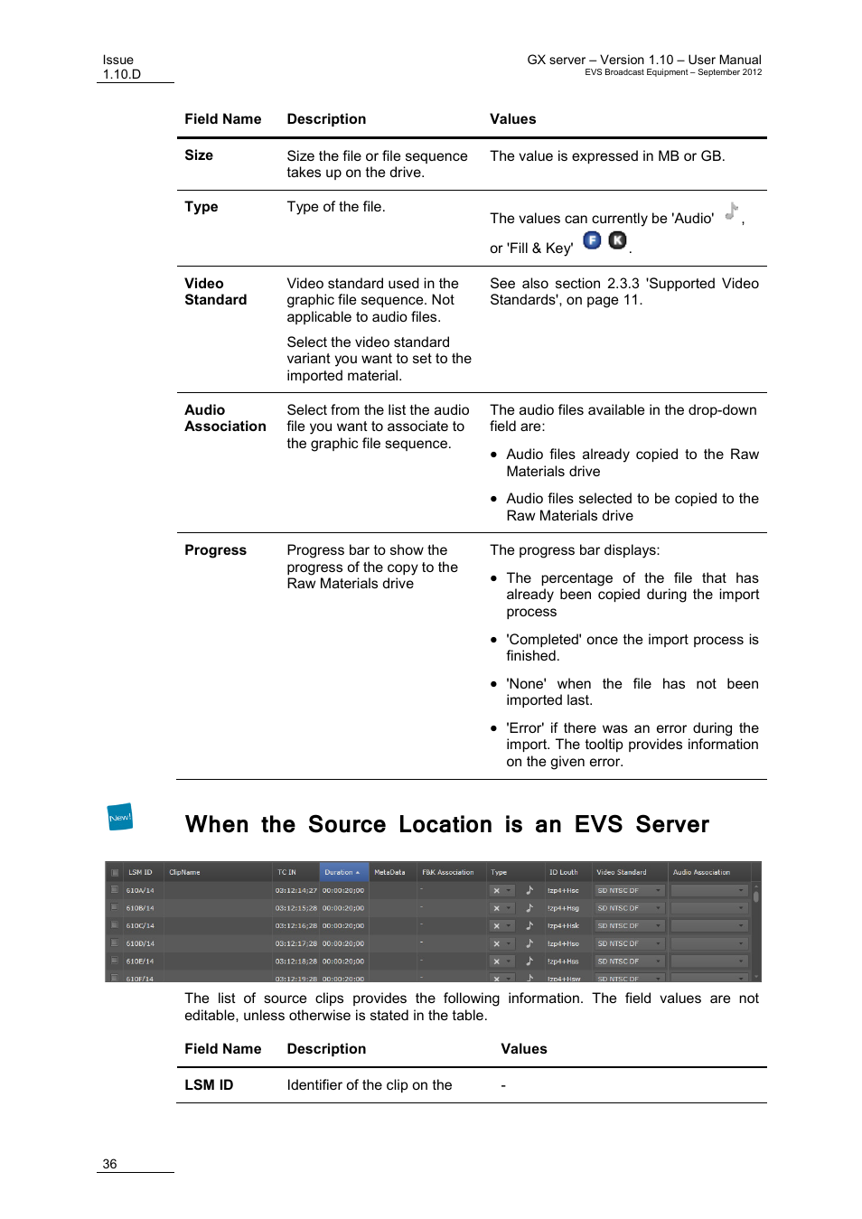 When the source location is an evs server | EVS GX Version 1.10 User’s Manual User Manual | Page 44 / 74