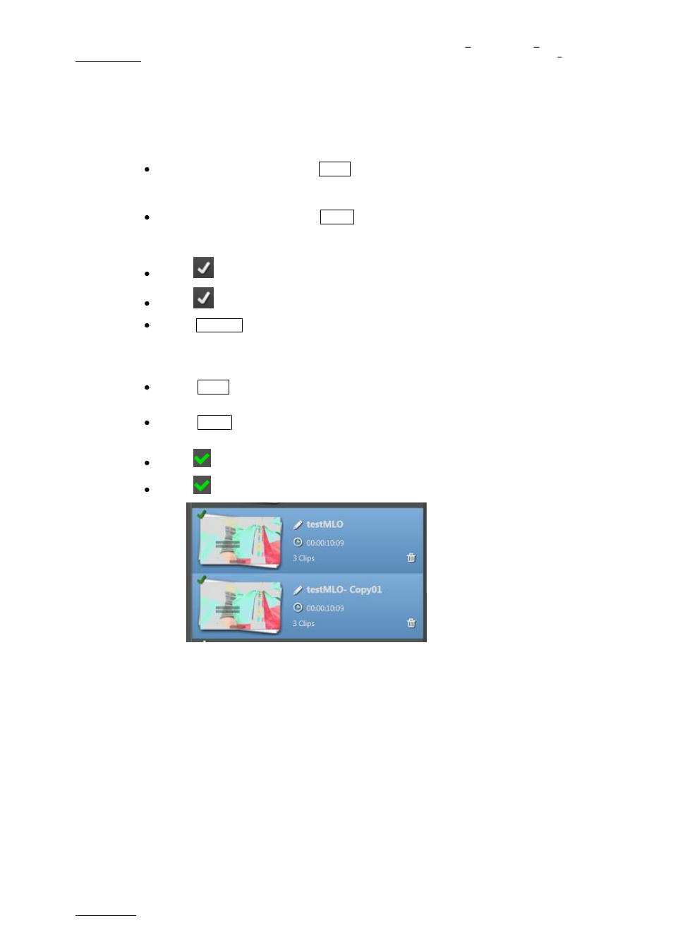 How to select multiple playlists | EVS nanoAir Version 1.0 - April 2013 User Manual | Page 58 / 98