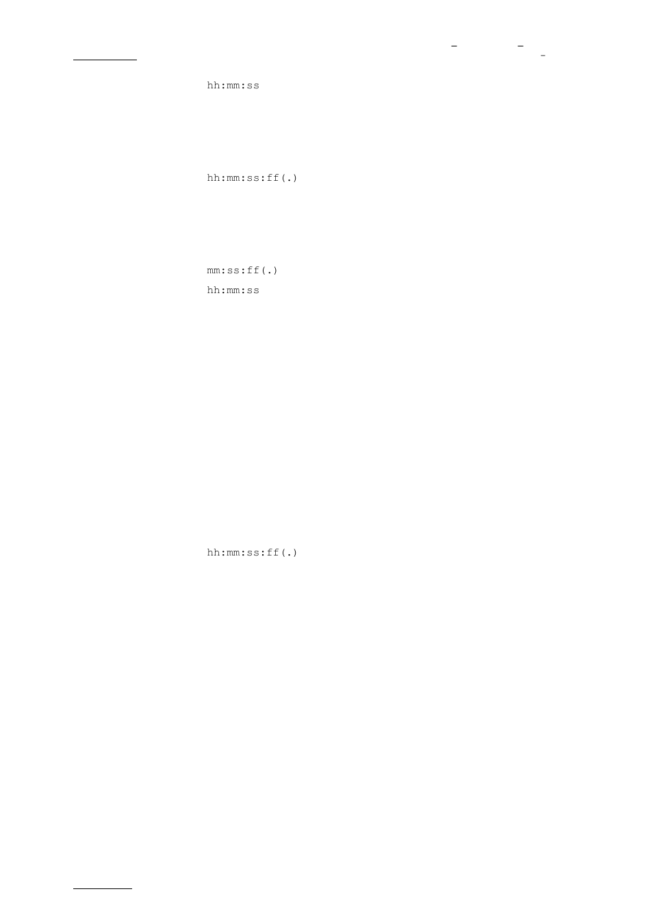 Current timecode (primarytc), Remaining time, Speed | Position in playlist, Current timecde(primary tc), Clip name/recorder name | EVS nanoAir Version 1.0 - April 2013 User Manual | Page 78 / 98