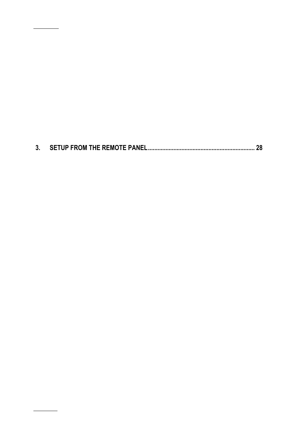 Setup from the remote panel | EVS XTnano Version 10.03 - July 2010 Configuration Manual User Manual | Page 5 / 63