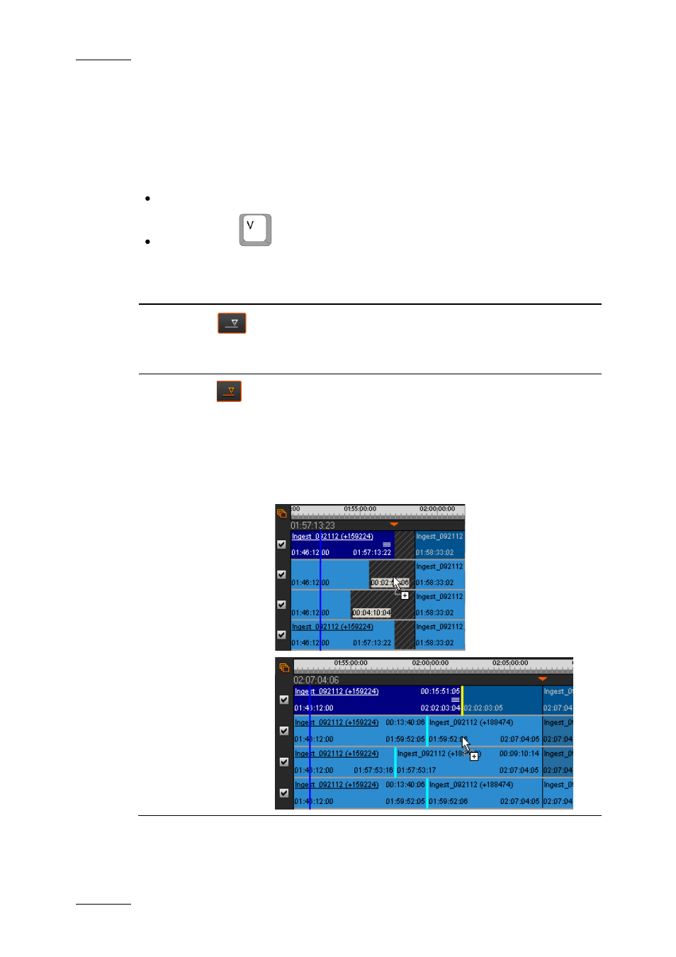 Insert and overwrite modes | EVS XEDIO CleanEdit Version 4.1 - December 2011 User Manual User Manual | Page 122 / 246