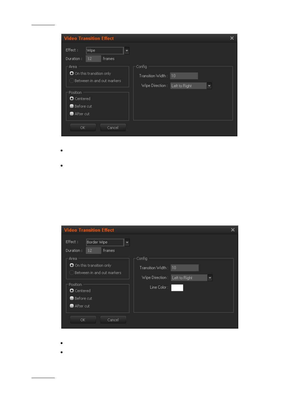 Border wipe | EVS XEDIO CleanEdit Version 4.1 - December 2011 User Manual User Manual | Page 158 / 246