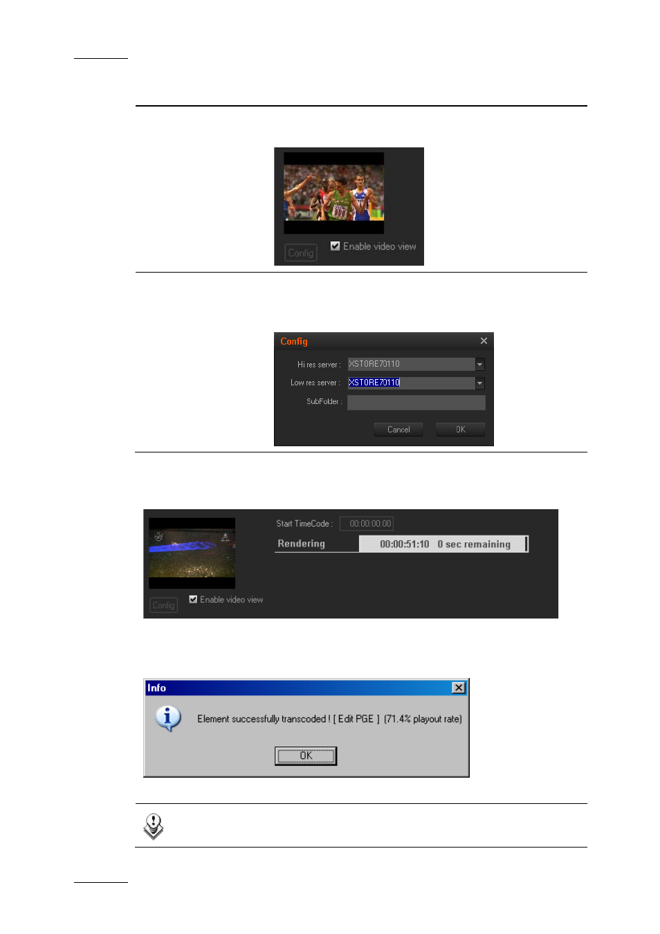 EVS XEDIO CleanEdit Version 4.1 - December 2011 User Manual User Manual | Page 240 / 246