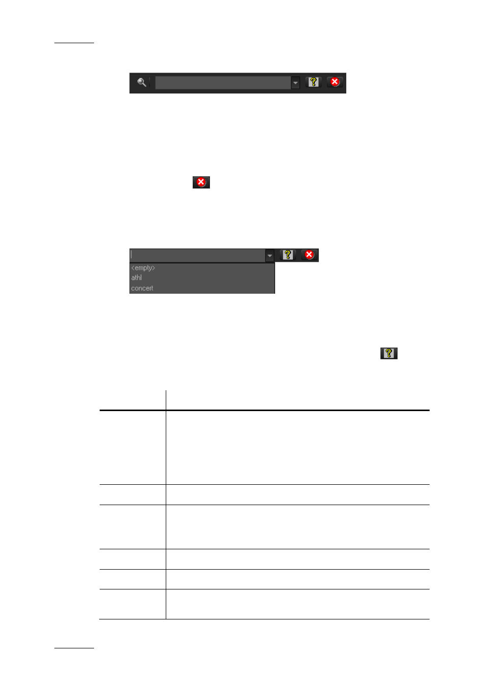Quick text search rules | EVS XEDIO CleanEdit Version 4.1 - December 2011 User Manual User Manual | Page 42 / 246