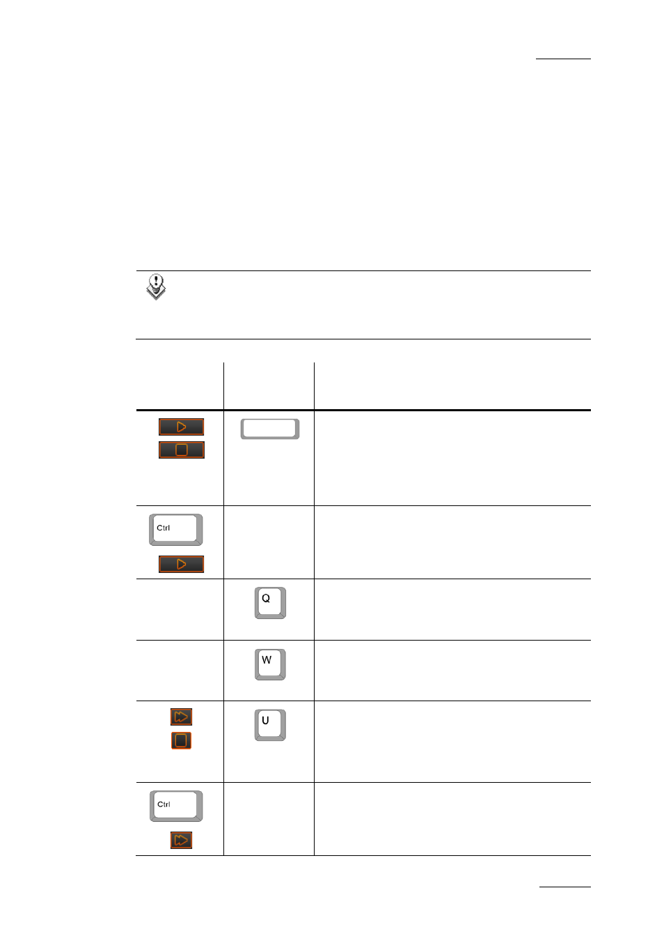 6 moving within media loaded on the player area, Transport controls, Moving within media loaded on the player area | Oving, Ithin, Edia, Oaded on the, Layer | EVS XEDIO CleanEdit Version 4.1 - December 2011 User Manual User Manual | Page 75 / 246