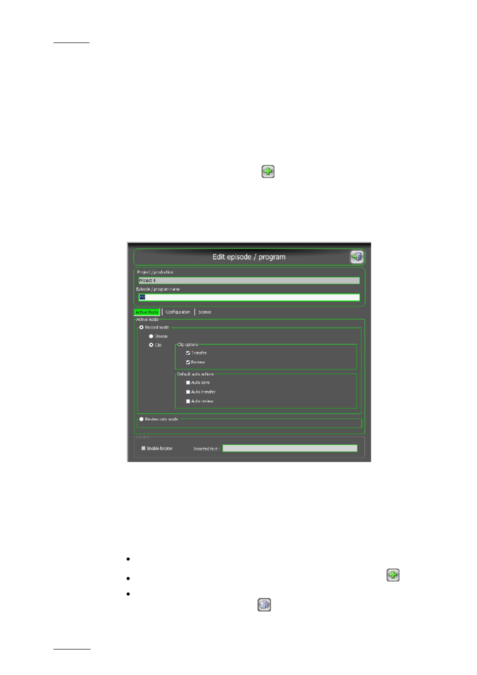 Condensed transfer status window, 3 how to add a program / episode, How to add a program / episode | Ow to, Dd a, Rogram, Pisode | EVS INSIO Version 1.0 - October 2009 User's Manual User Manual | Page 43 / 92