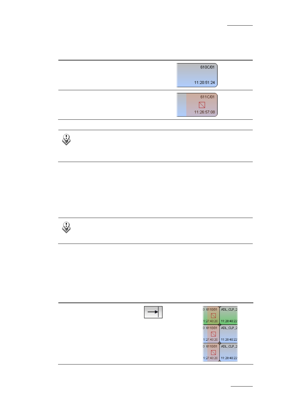 Audio effects, 4 effect duration, 5 effect positions | Effect duration, Effect positions, 4, on, 5, on, Ffect, Uration, Ositions | EVS IPDirector Version 5.9 - January 2011 Part 8 User’s Manual User Manual | Page 165 / 234