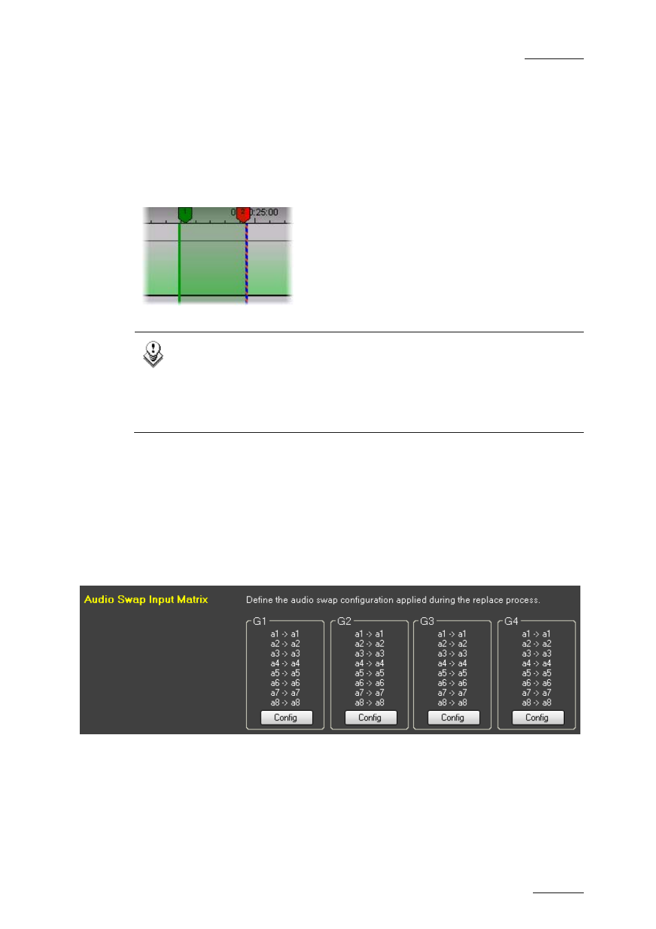 Audio swap input matrix, Introduction | EVS IPDirector Version 5.9 - January 2011 Part 8 User’s Manual User Manual | Page 209 / 234