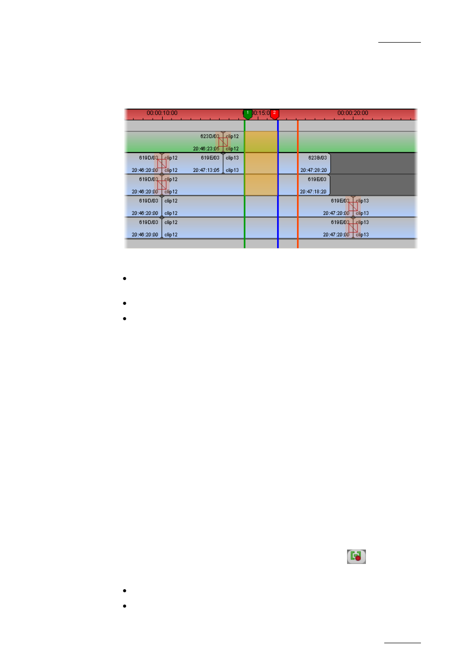 Onsolidate a, Art of a, Imeline | Sing the, Reation, Unction | EVS IPDirector Version 5.9 - January 2011 Part 8 User’s Manual User Manual | Page 213 / 234