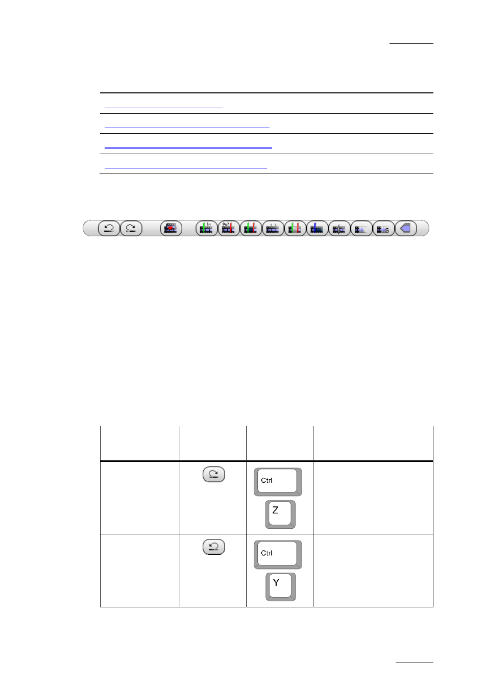 3 edit command bar and general editing functions, Overview, Edit command bar and general editing functions | Ommand, Ar and, Eneral, Diting, Unctions | EVS IPDirector Version 5.9 - January 2011 Part 8 User’s Manual User Manual | Page 55 / 234