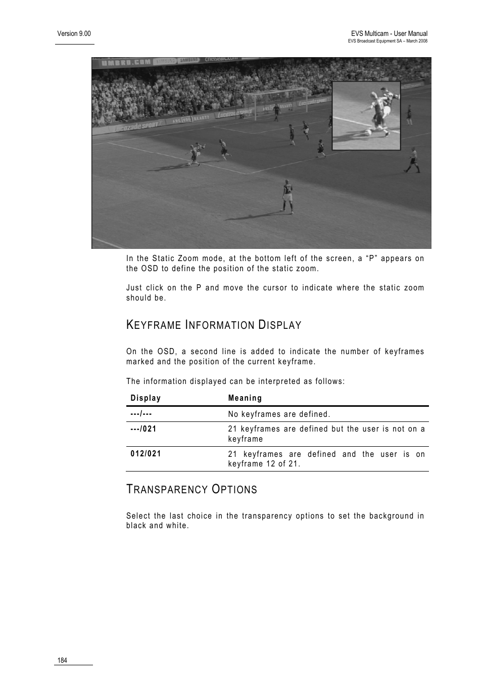 EVS MulticamLSM Version 9.00 - March 2008 User's Manual User Manual | Page 193 / 201