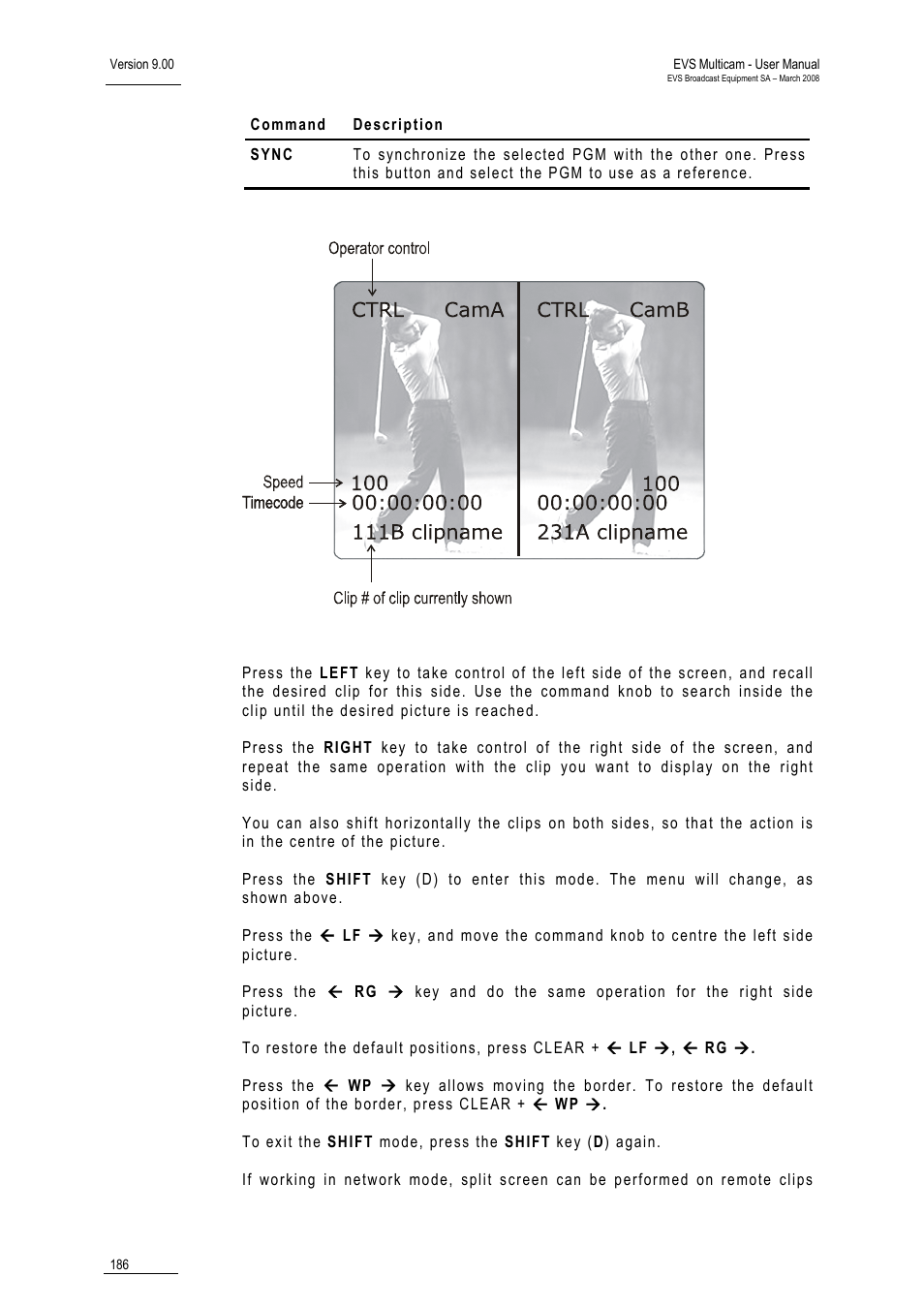 EVS MulticamLSM Version 9.00 - March 2008 User's Manual User Manual | Page 195 / 201